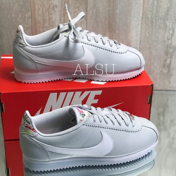 Nike Classic Cortez Leather Pure Platinum W AUTHEN - Picture 2 of 8